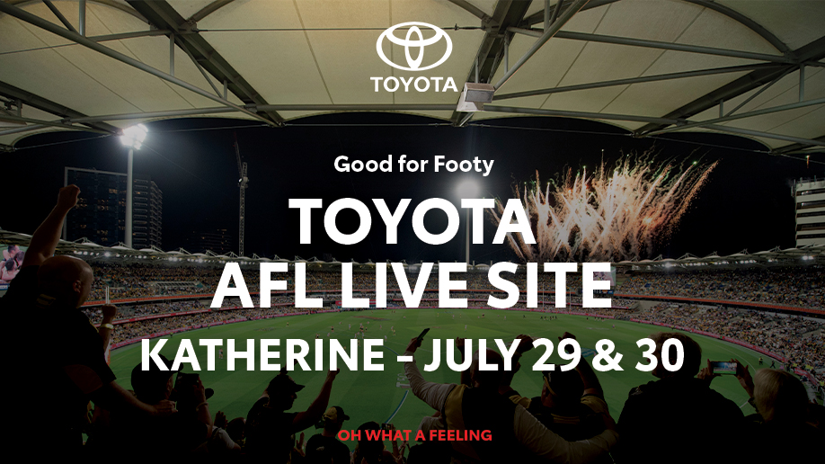 Toyota AFL Live Site Katherine